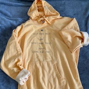 Wholesome Culture Yellow Hoodie